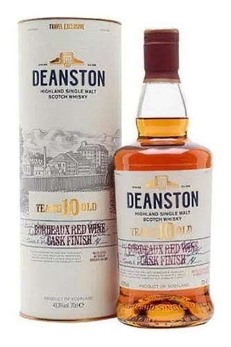 Whisky Deanston 10 Bordeaux 700ml 46,3% - Single Malt