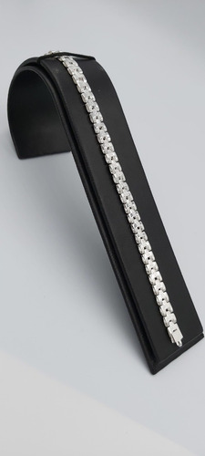 Imagen 2 de 9 de Pulso Pulsera De Plata Fina Ley 925 Caballero Rolex Hombre