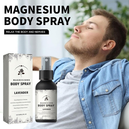 Spray De Magnesio Con Lavanda