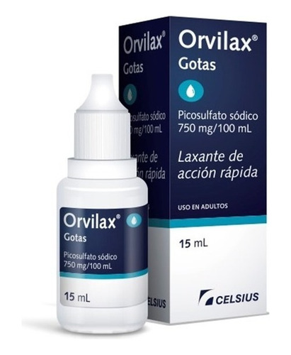 Orvilax® Gotas 15ml - Laxante Acción Rápida