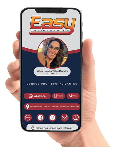Imagem 2 de 5 de Cartão De Visita Digital E Interativo