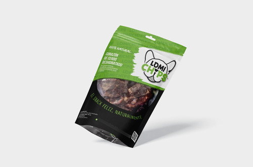 Lomichips Corazón De Cerdo Premios Perro 100 Gr C/u (2pack)