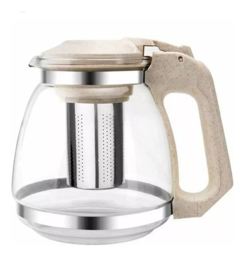 Jarra Infusor Colador Malla Para Té Café Aromática Tetera