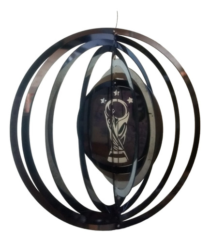Wind Spinner/movil De Viento Copa Qatar 20cm