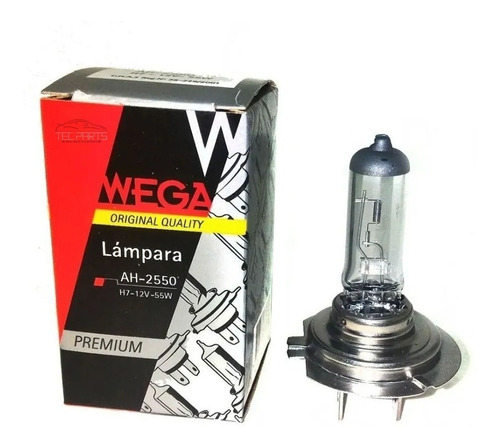 Lampara H7 Halogena 12v 55w Importada