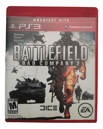 Battlefield Bad Company 2 Play Station 3 Ps3 