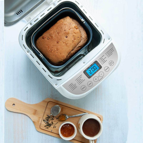 Fabrica De Pan Peabody 1kg 600w Digital 19 Programas P1 Color Blanco