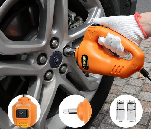 Imagen 6 de 10 de Kit Cambio Neumático Eléctrico 12v + Criquet 3 Toneladas Suv
