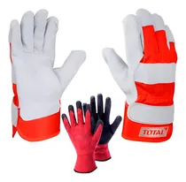 Comprar Pack X2 Guantes Cuero Reforzado 10.5 +guantes Anti Cortes Xl