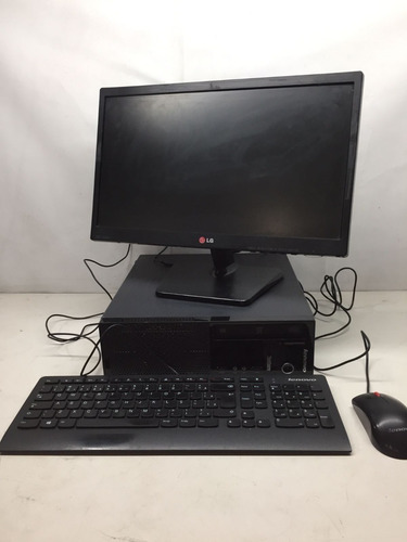 Computador Completo Lenovo I5-4ª + Monitor Lg 20' - Usado (Usado)