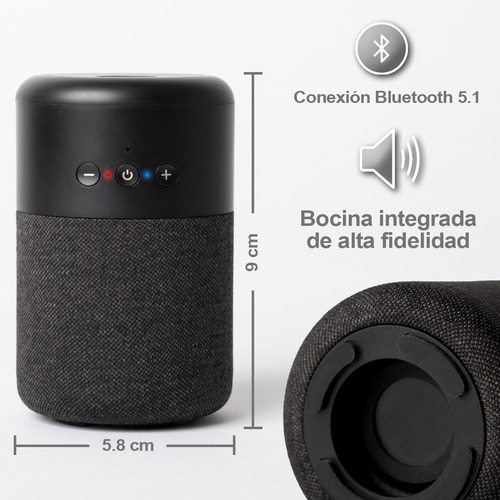Imagen 2 de 7 de Audífonos Bluetooth Touch Con Estuche Bocina