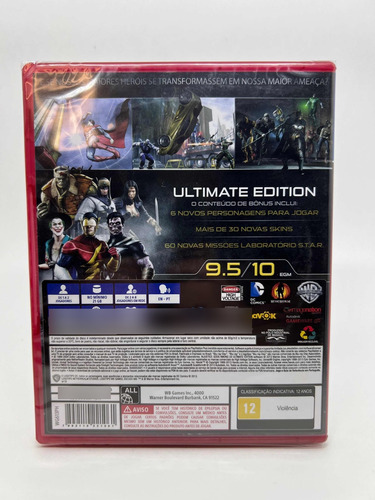 Injustice Gods Among Us Ultimate Edition Ps4 Playstation Hit