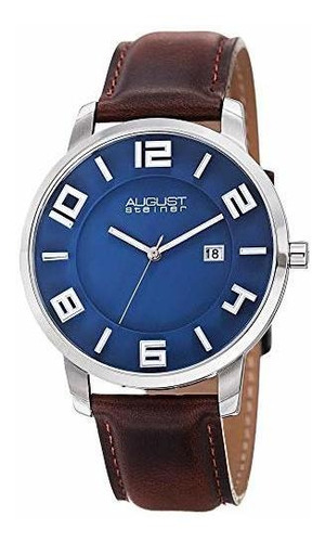 Reloj Delgado Agosto Steiner Hombre - Cuarzo Suizo Con Venta