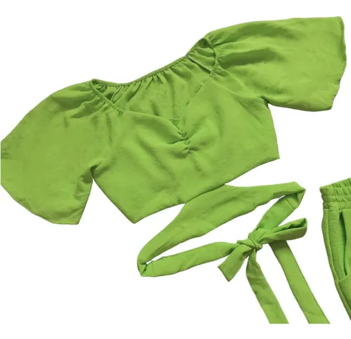 Conjunto de roupa store infantil feminina