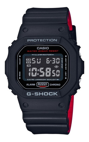 Reloj G-shock Dw-5600hr-1d Para Hombre Alerta De Parpadeo 