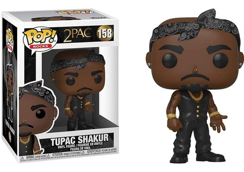 Pop! Rocks: Tupac - Vest With Bandana
