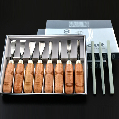 . 8 In 1 8 Pcs Wood Cutter Carving Tools