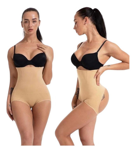 Faja Levanta Glúteos Reductor De Abdomen Push Up Tendencia