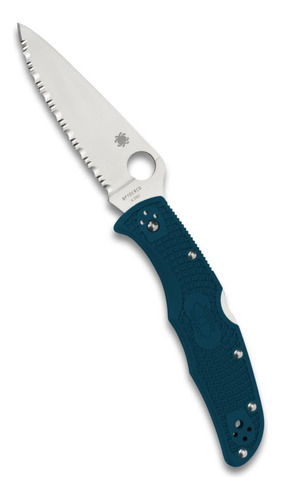 Spyderco Hunting Knives Lightweight Blue Frn Endura 4 Lockba