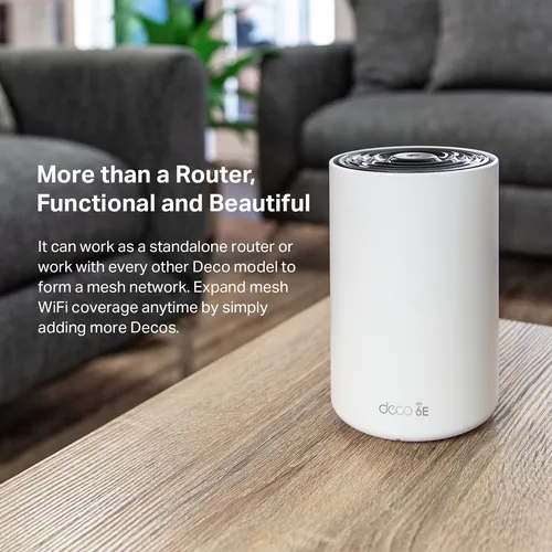Sistema De Malla Wifi 6e Tp-link Deco Axe5400, Paquete De 1