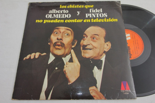 Vinilo Alberto Olmedo Fidel Pintos Chistes 1972