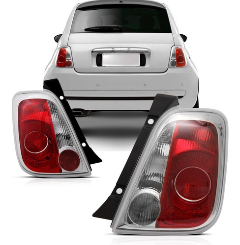 Lanterna Fiat 500 2008 2009 2010