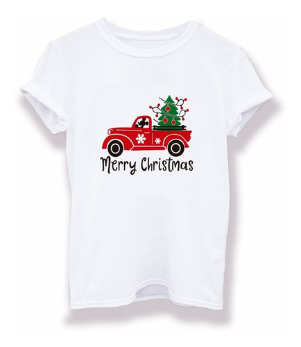 Imagen 2 de 3 de Playera Feliz Navidad