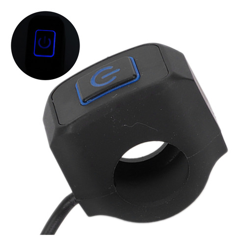 Botón De Control De Manillar De Motocicleta De 22 Mm A Prueb