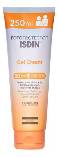 Fotoprotector Gel Cream Spf 50 Mas 250ml Isdin