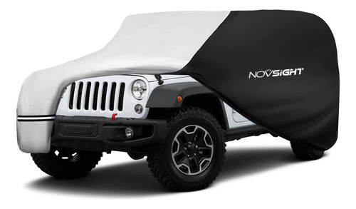 Cubierta De Coche Impermeable Jeep Wrangler De 4 Puerta...