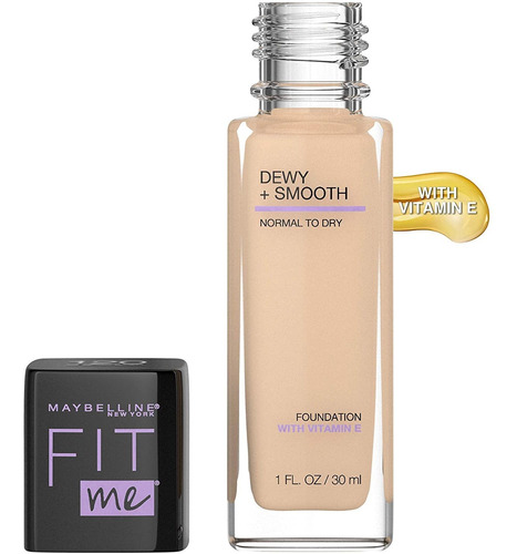 Base De Maquillaje Fit Me Dewy Smooth 120 De Maybelline New