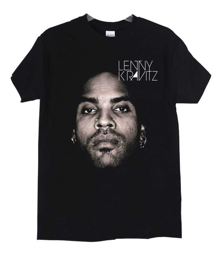 Polera Lenny Kravitz Face Sephia Rock Abominatron