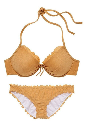 Bikini Original Victorias Secret Top Malibu Con Pushup  