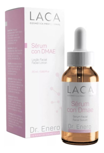 Serum Con Dmae + Ácido Hialurónico Laca Define Ovalo Facial