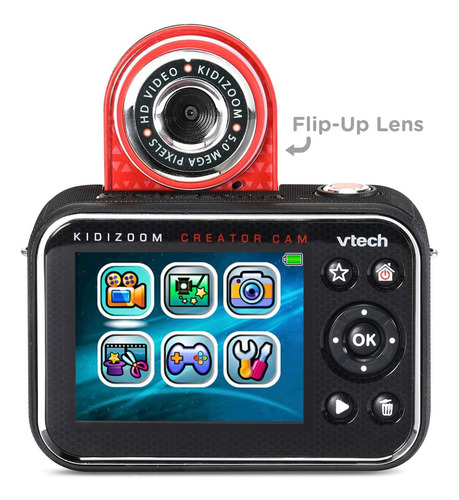 Vtech Kidizoom Creator Cam, Rojo