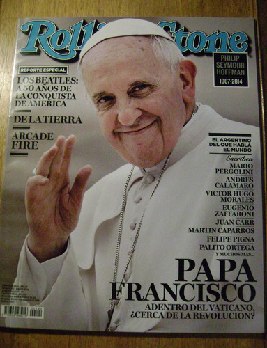 Papa Francisco Revista Rolling Stone