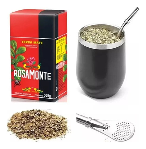 Combo Yerba Mate Bombilla