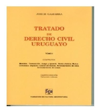 Gamarra Tratado Derecho Civil Uruguayo Completo 26 Tomos