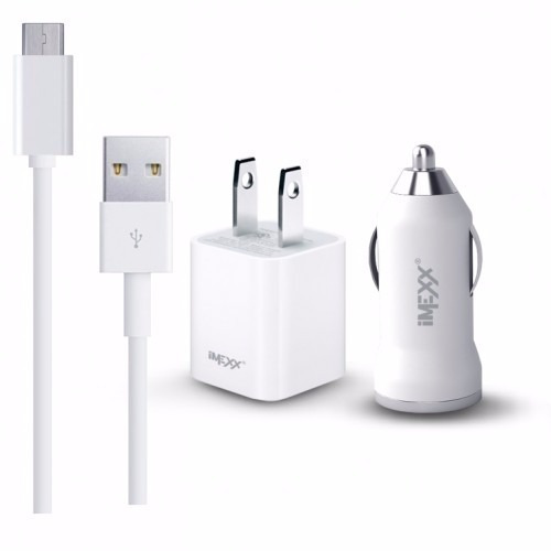 Kit De Carga Imexx Micro Usb Blanco (ime-72131)