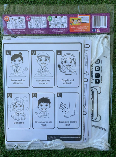 Kit De Actividades Lalabum - Higiene Personal