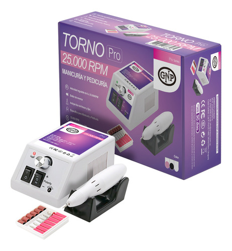 Torno Profesional GNP 25.000 Revoluciones Con Reversa, ideal para manicuria rusa