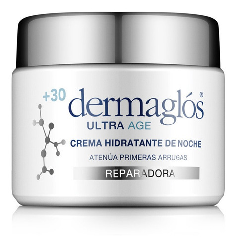 Dermaglos Ultra Age Crema Hidratante De Noche +30 X 50grs