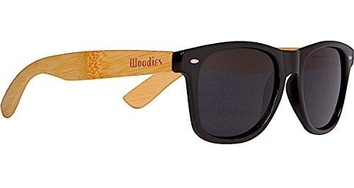 Woodies Gafas De Sol De Madera De Bambu Con Marcos De Plasti