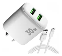 Comprar Cargador Carga Rápida Para Samsung A10 A10s A01 A03 Microusb