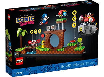 Kit De Construcción Lego Sonic Green Hill Zone Con 1.125 Pie