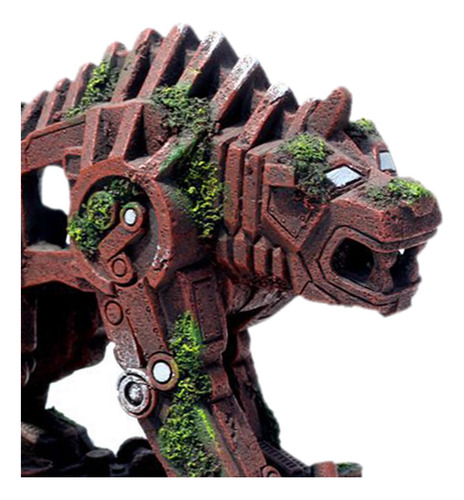 1 Pieza De Ornamento Único Del Acuario Perro Paisajismo