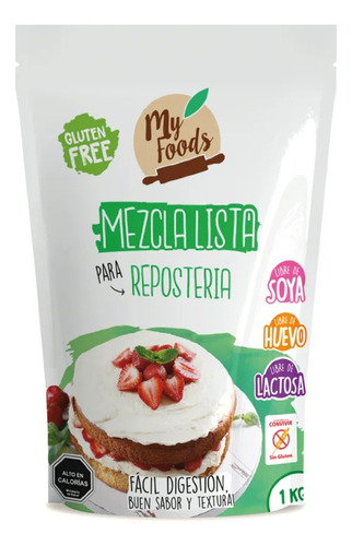 Premezcla Waffles - Reposteria 1kg. Gluten Free. Agronewen