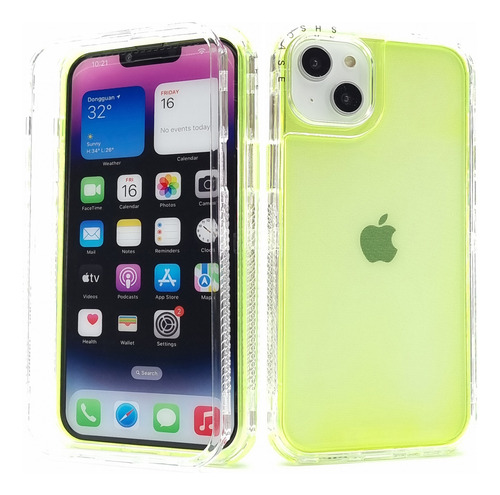 Funda 3 En 1 Para iPhone 14 Todos Los Modelos Protector 360