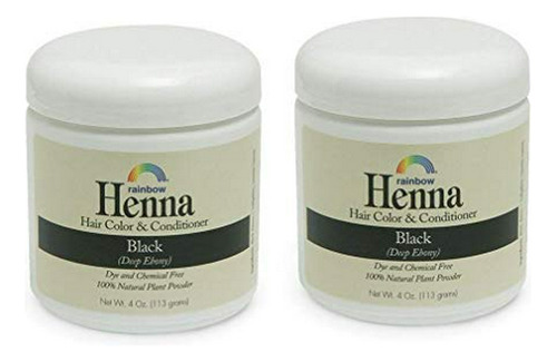 Henna Persa Negra  4 Oz, 2 Pack