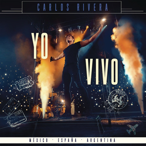 Carlos Rivera - Yo Vivo En Vivo Cd + Dvd Nuevo Sellado